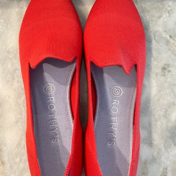 NIB Rothy’s Merino Loafers Blaze - Retired and Rare! - Picture 3 of 7